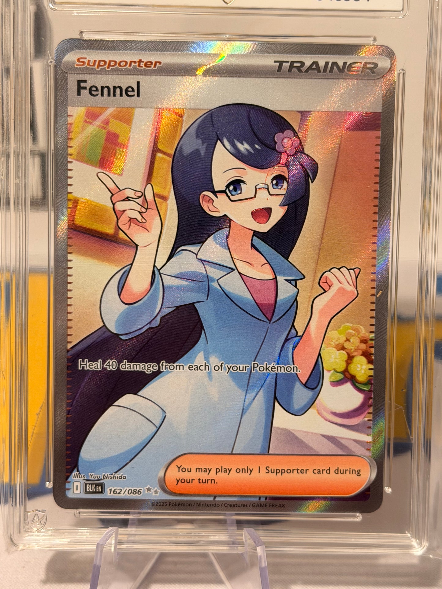 2025 Black Bolt - Fennel - Gem Mint 10