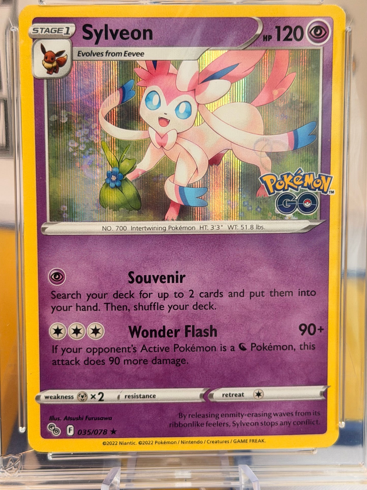 2022 Pokémon Go - Sylveon - Near Mint 7