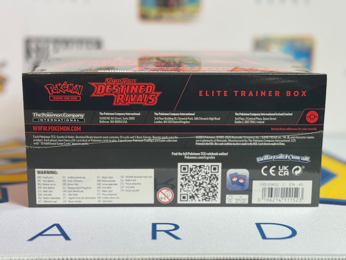 Pokémon TCG: Scarlet & Violet 10 - Destined Rivals Elite Trainer Box