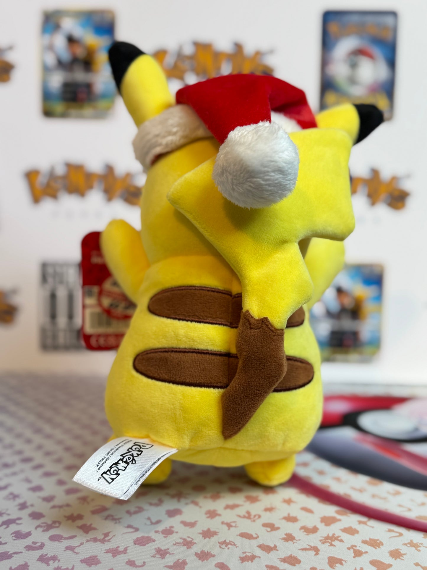 Pokémon 8” Plush toy - Pikachu festive hat