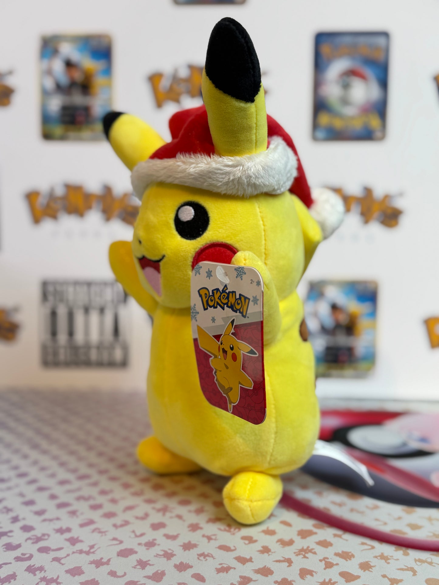 Pokémon 8” Plush toy - Pikachu festive hat