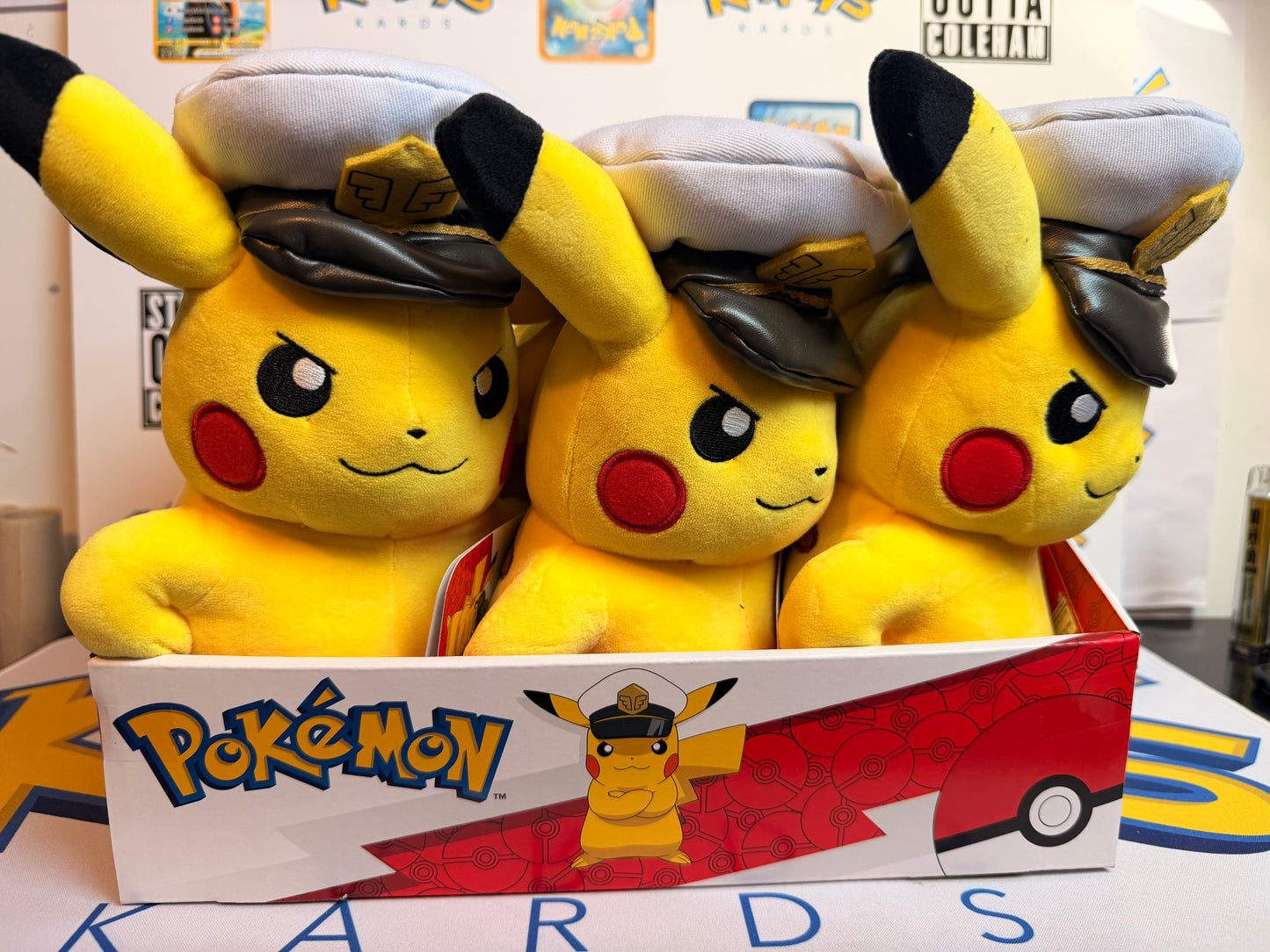 Pokémon 8” Plush toy - Captain Pikachu