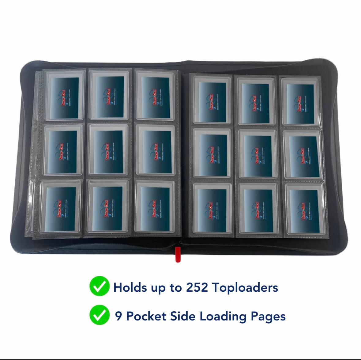 Show-Dex Pro Premium Toploader Binder 9-Pocket