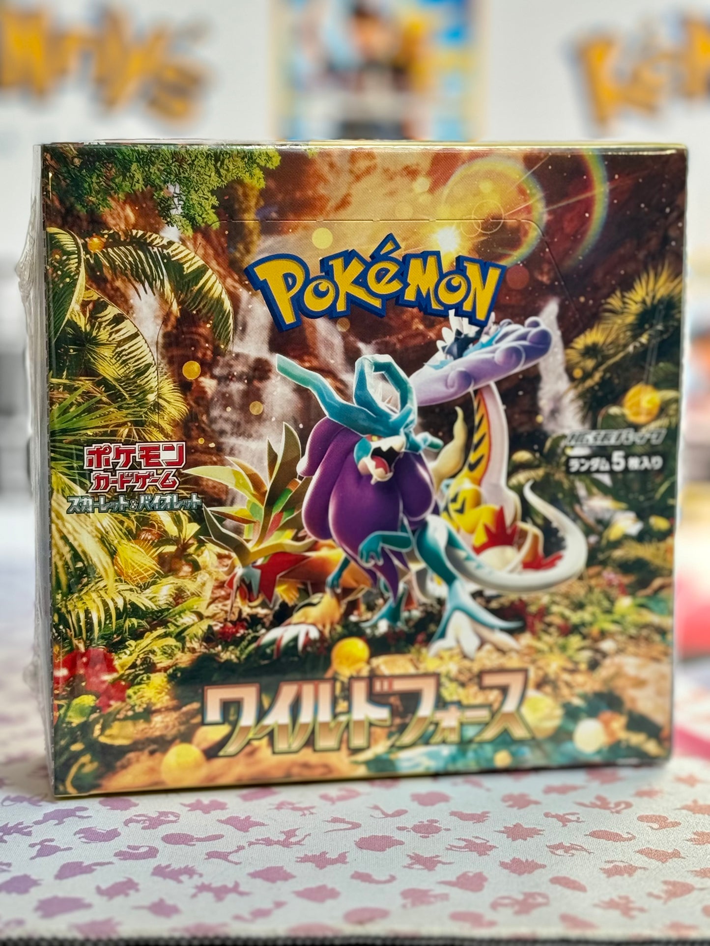 Pokémon TCG: SV5K - Wild Force (Sealed booster box)