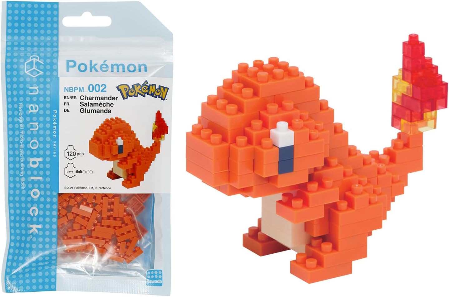 Nanoblock Pokémon Character - Charmander