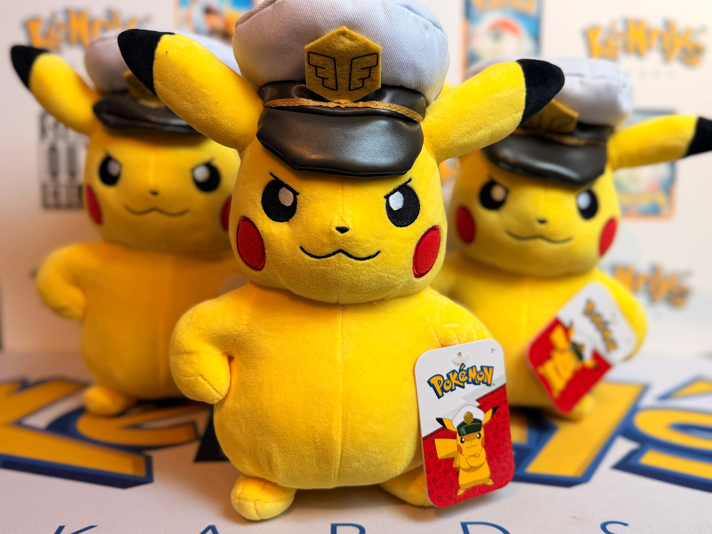 Pokémon 8” Plush toy - Captain Pikachu