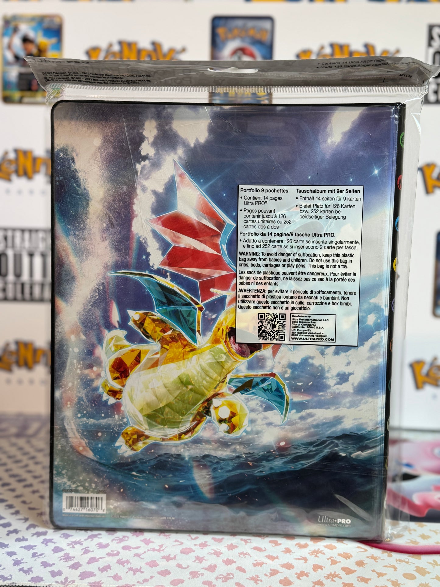 Pokémon Scarlet & Violet 3 - Obsidian Flames 9 pocket binder
