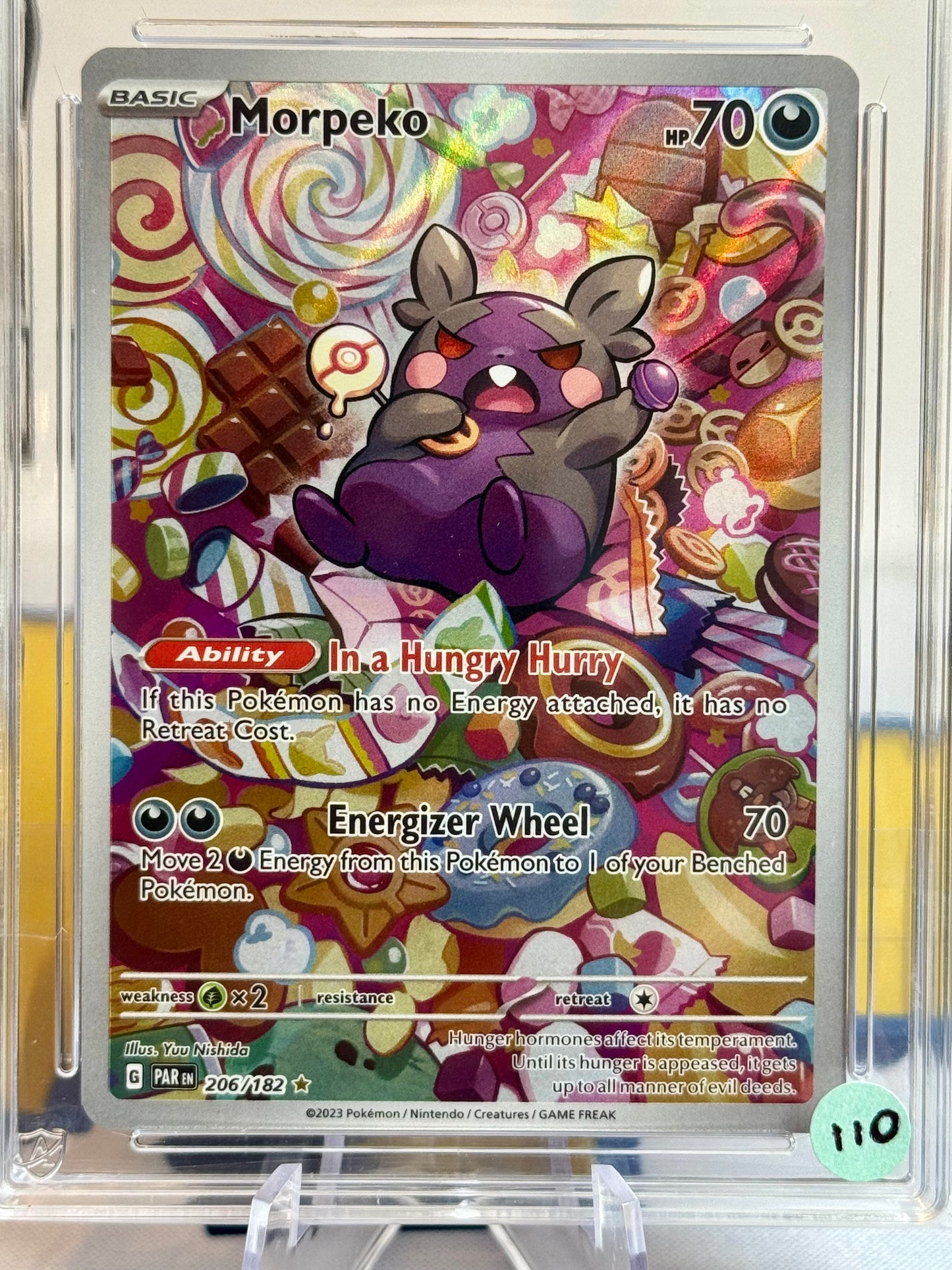 2023 Paradox Rift - Morpeko - Gem Mint 10