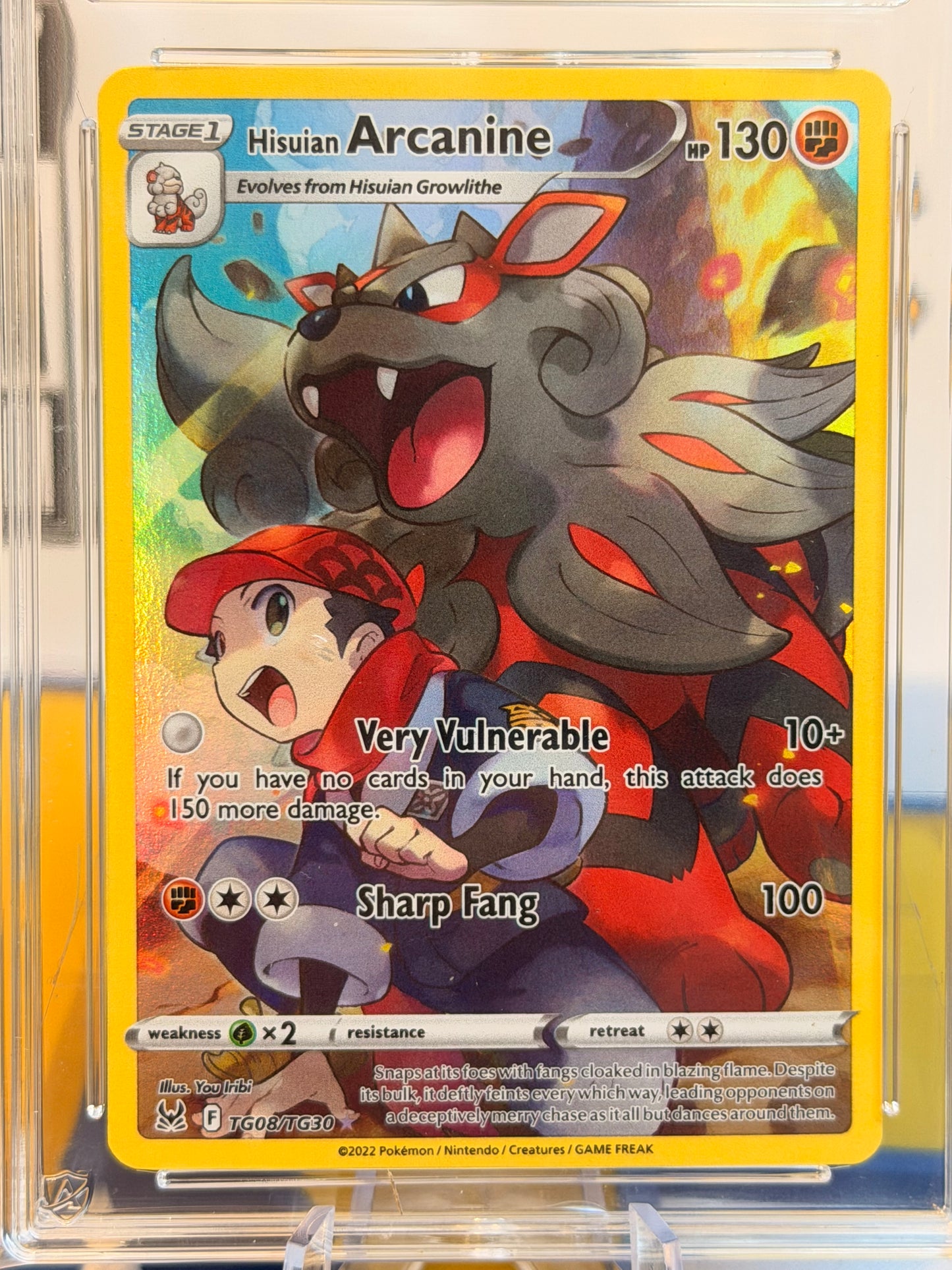 2022 Lost Origin - Arcanine - Gem Mint 10