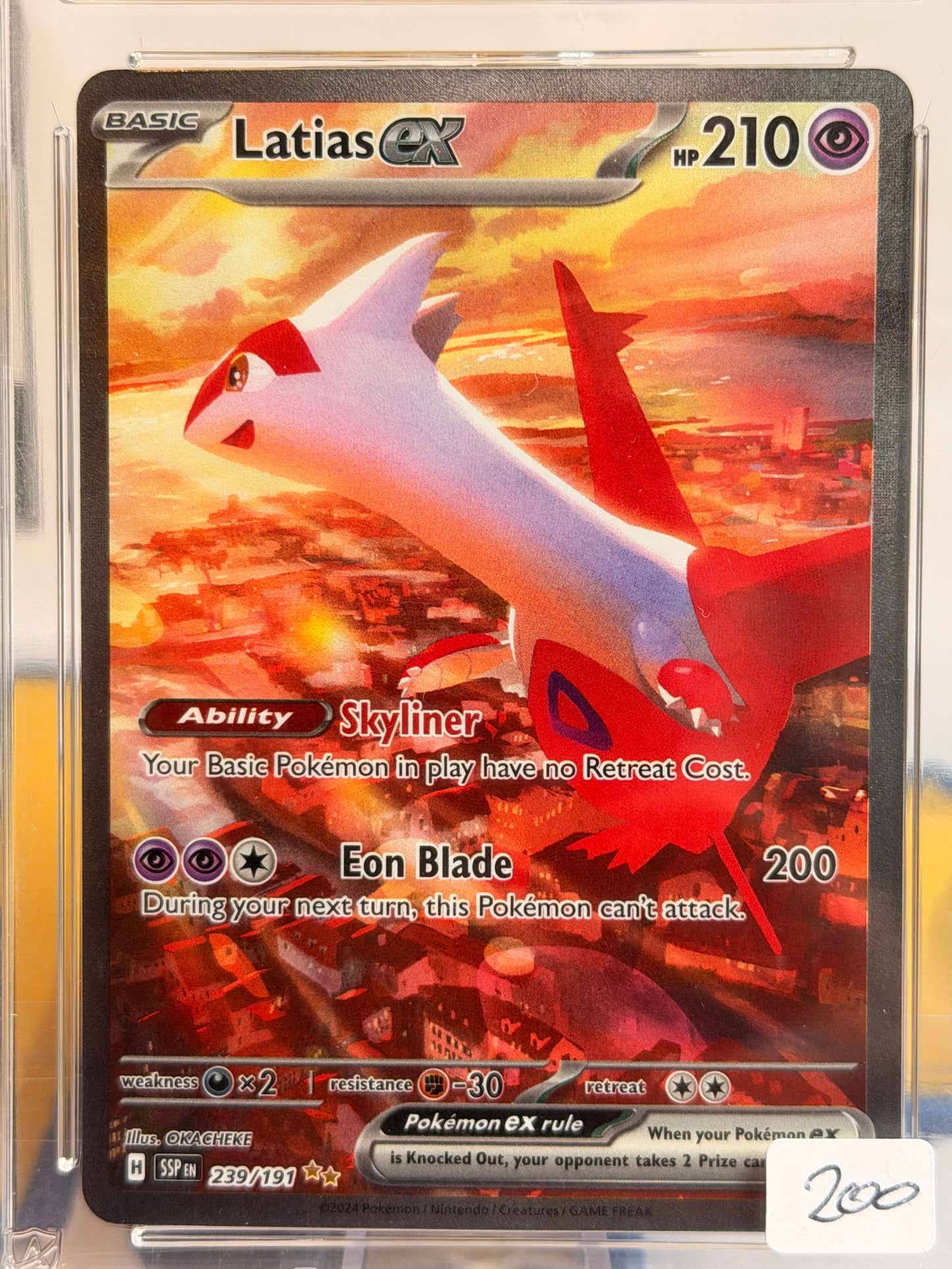 2024 Surging Sparks - Latias - Gem Mint 10
