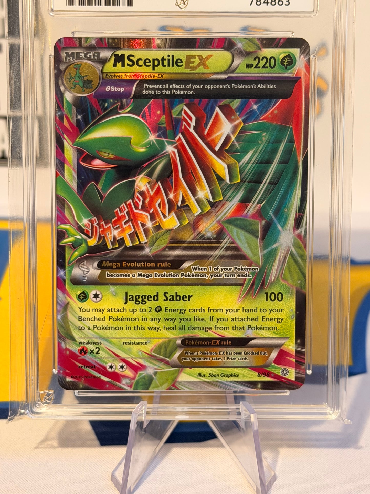 2015 Ancient Origins - M Sceptile - Gem Mint 10