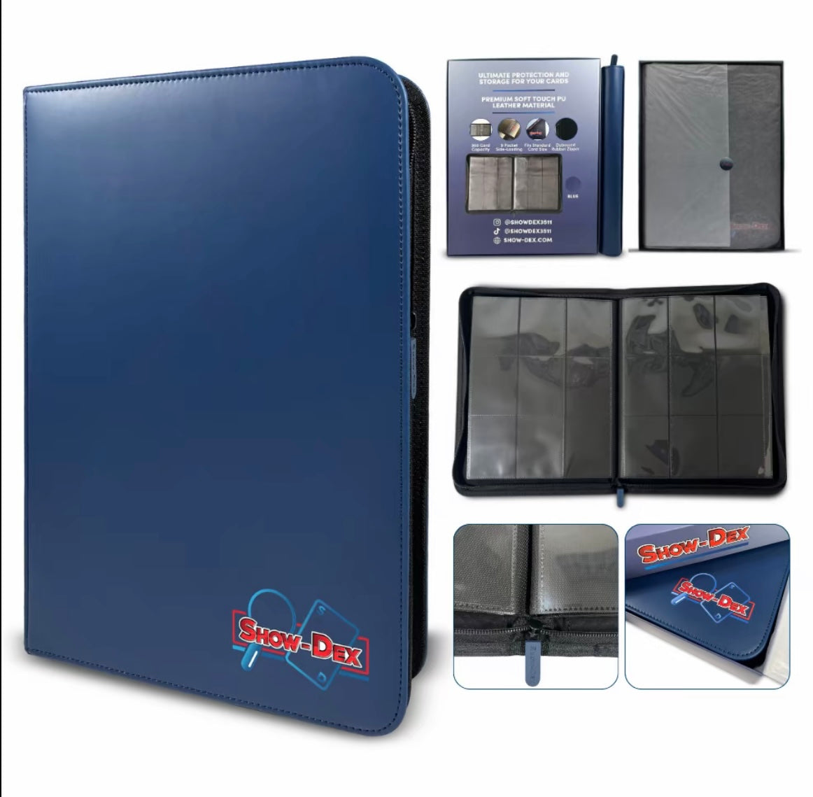 Show-Dex Premium 9-Pocket Trading Card Binder