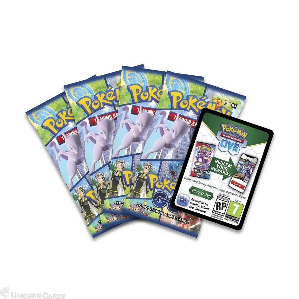 Pokémon TCG: Pokémon Go tin (Pikachu)