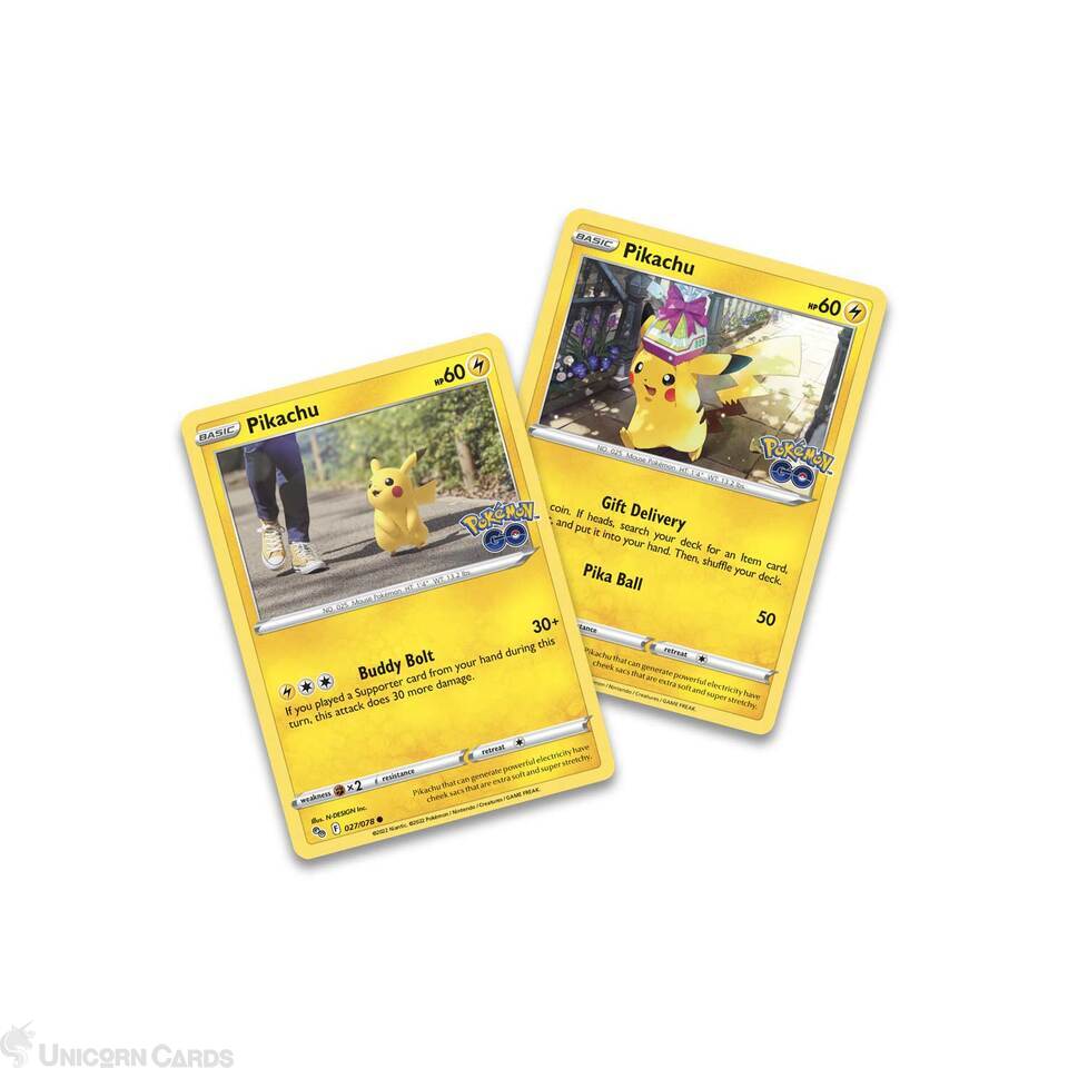 Pokémon TCG: Pokémon Go tin (Pikachu)