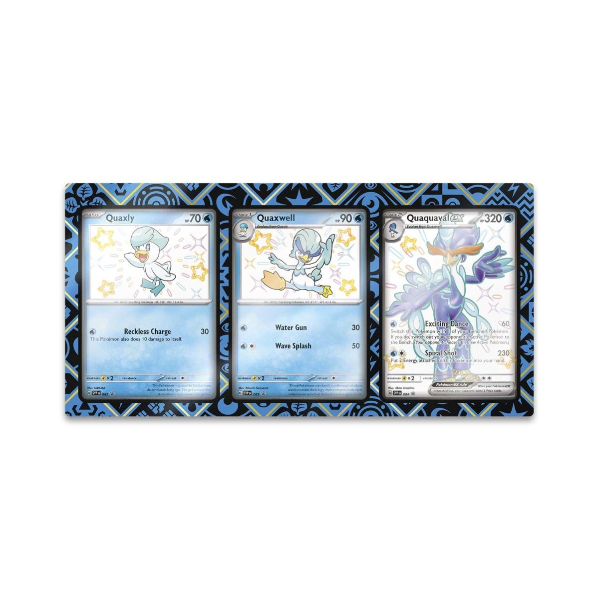 Pokemon TCG: Scarlet & Violet 3.5 Paldean Fates Quaquaval ex Premium Collection Box