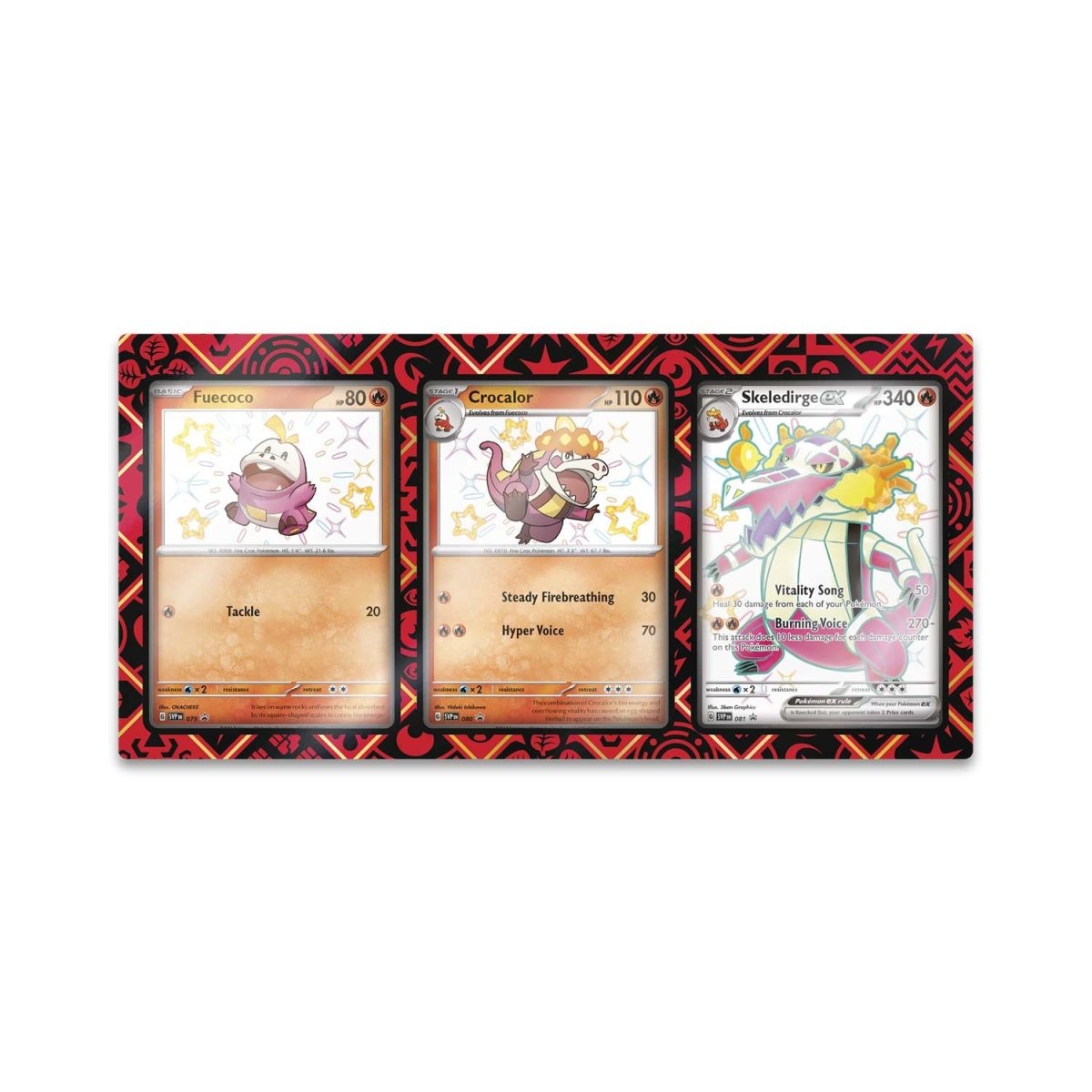 Pokemon TCG: Scarlet & Violet 3.5 Paldean Fates Skeledirge ex Premium Collection Box