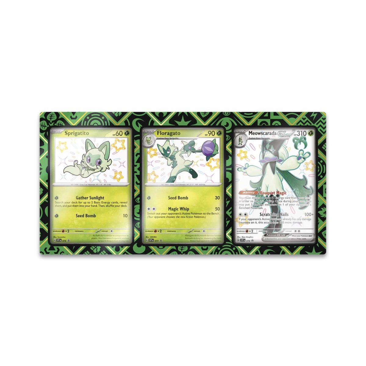 Pokemon TCG: Scarlet & Violet 3.5 Paldean Fates Meowscarada ex Premium Collection Box
