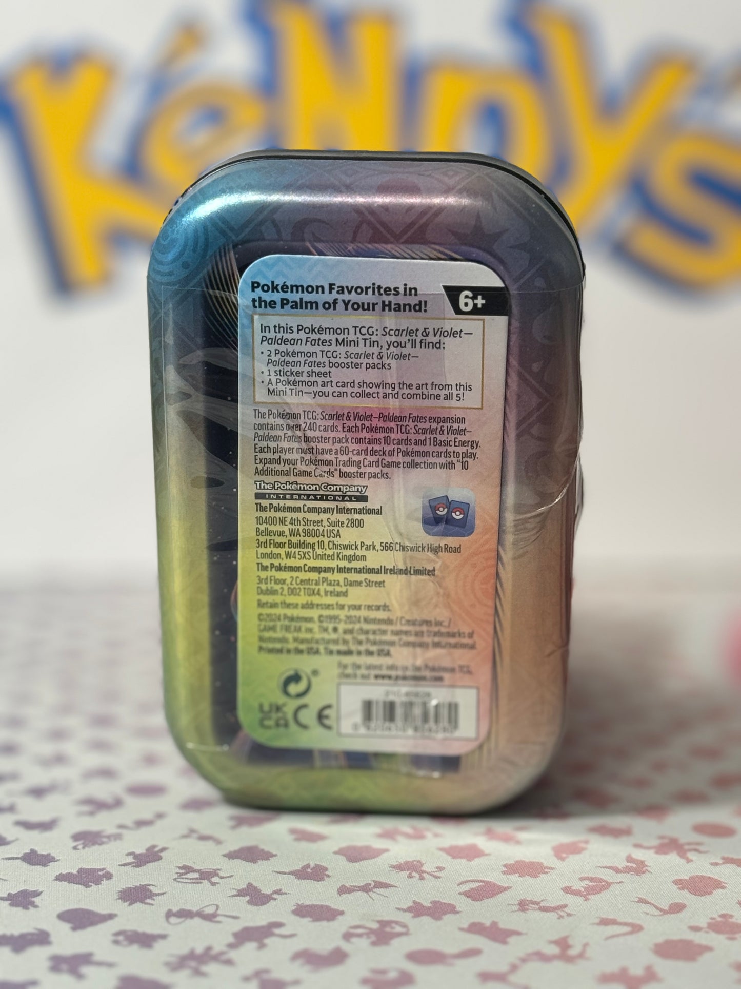 Pokemon TCG: Scarlet & Violet 3.5 Paldean Fates Mini Tin