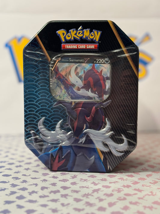 Pokémon TCG:  Divergent Powers Collectors Tin - Hisuian Samurott V