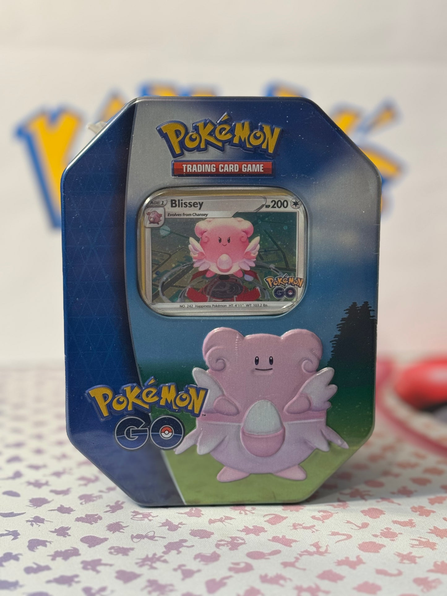 Pokémon TCG: Pokémon Go tin (Blissey)