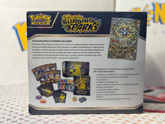 Pokémon TCG: Scarlet & Violet 8 - SURGING SPARKS Elite Trainer Box