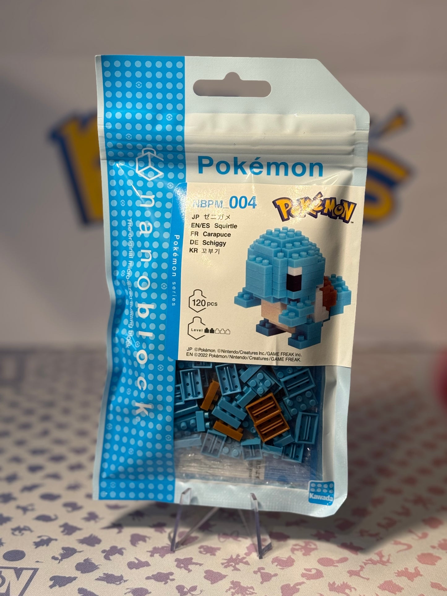 Nanoblock Pokémon Character - Squirtle