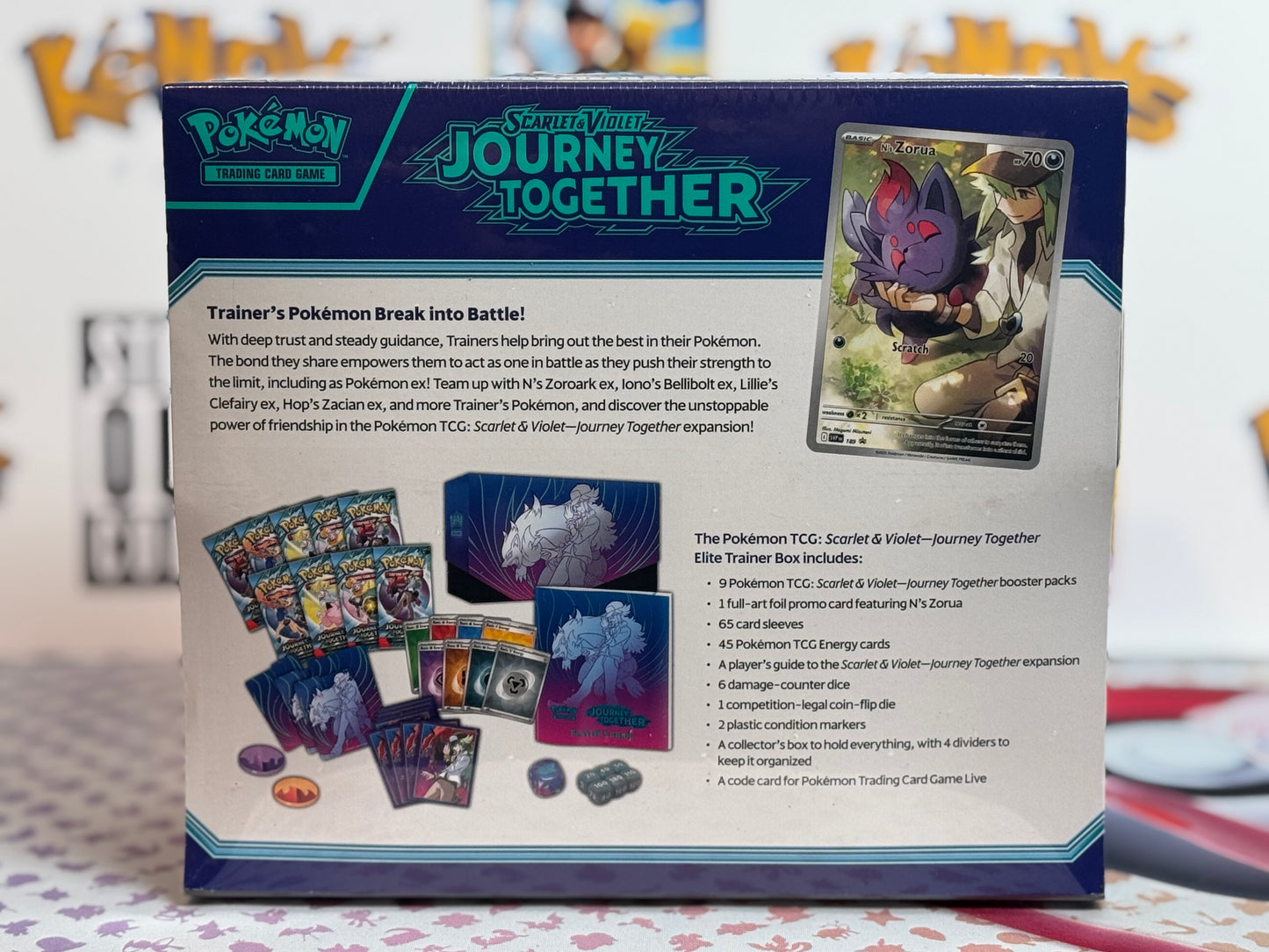 Pokémon TCG: Scarlet & Violet 9 - JOURNEY TOGETHER Elite Trainer Box