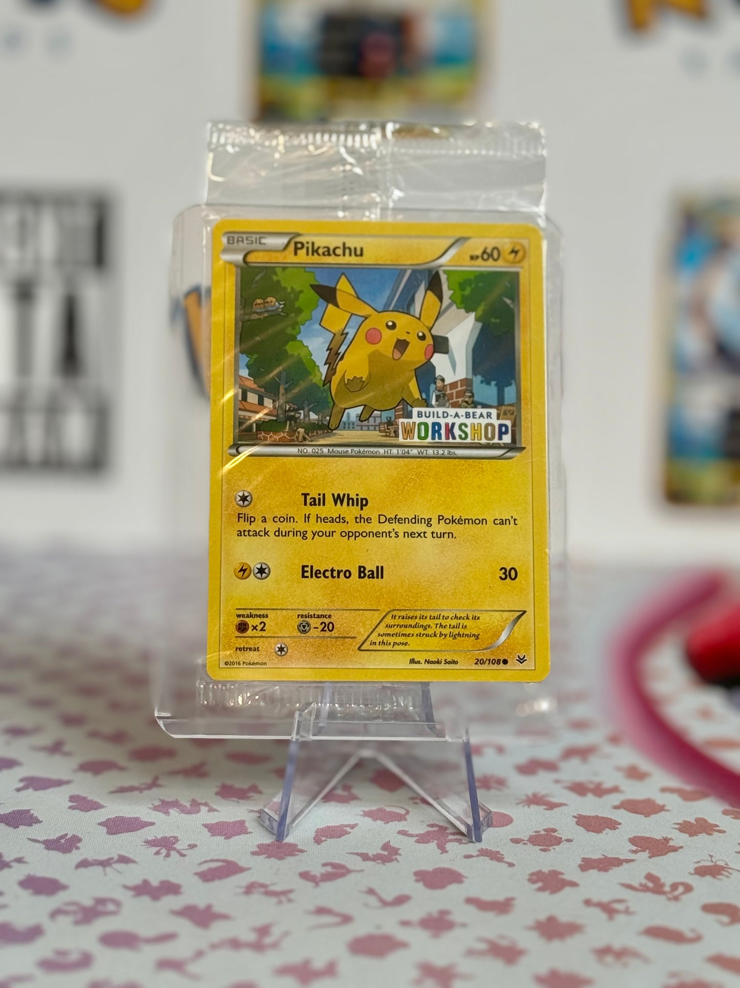 Pikachu - 20/108 (Build-A-Bear Workshop Exclusive)
