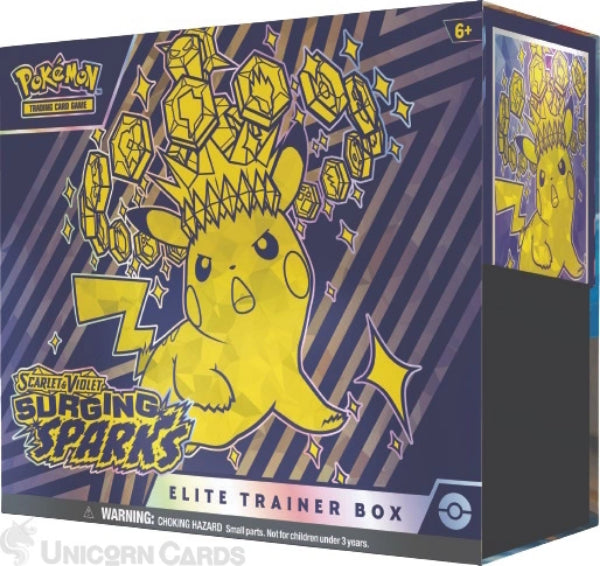 Pokémon TCG: Scarlet & Violet 8 - SURGING SPARKS Elite Trainer Box