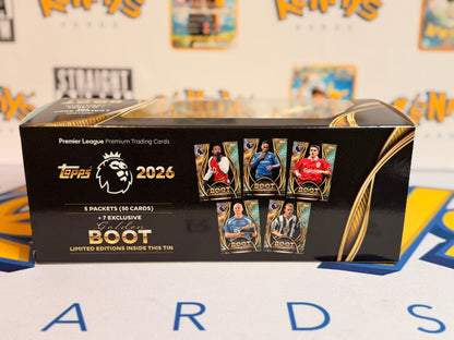 Topps Premier League Trading Card Game: 2026 Golden Boot Tin