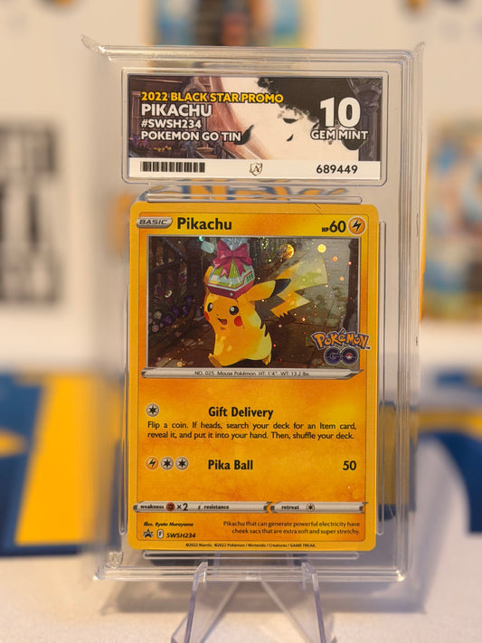 2022 Black Star Promo - Pikachu - Gem Mint 10