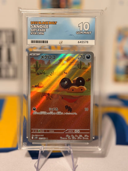 2025 Black Bolt - Sandile - Gem Mint 10