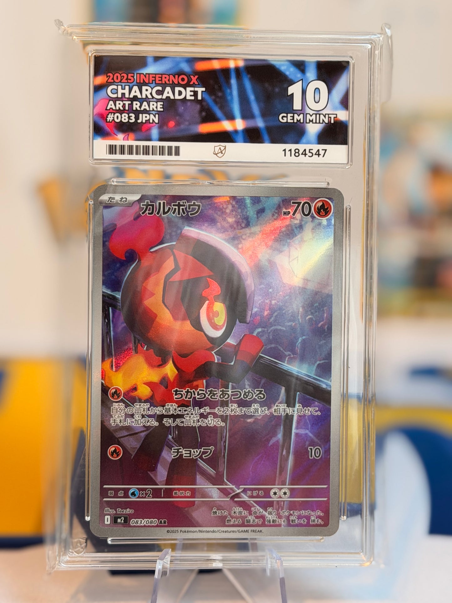 2025 Inferno X - Charcadet- Gem Mint 10