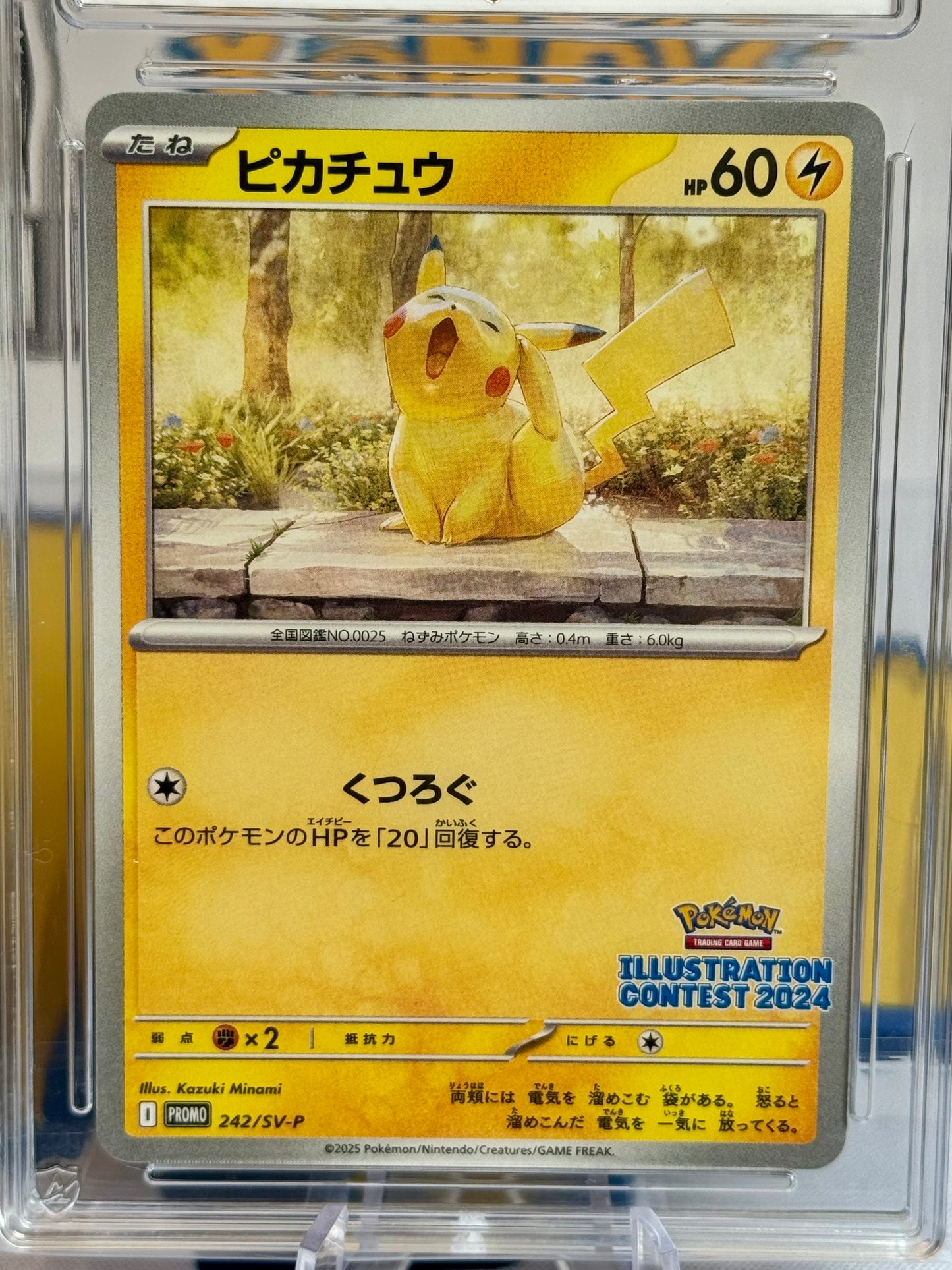 2025 Purchase Campaign - Pikachu - Gem Mint 10