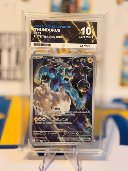2025 Black Star Promo - Thundurus - Gem Mint 10