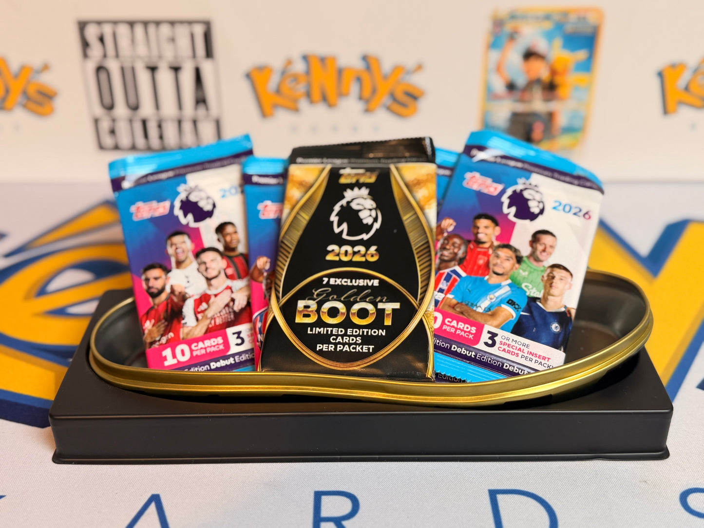 Topps Premier League Trading Card Game: 2026 Golden Boot Tin