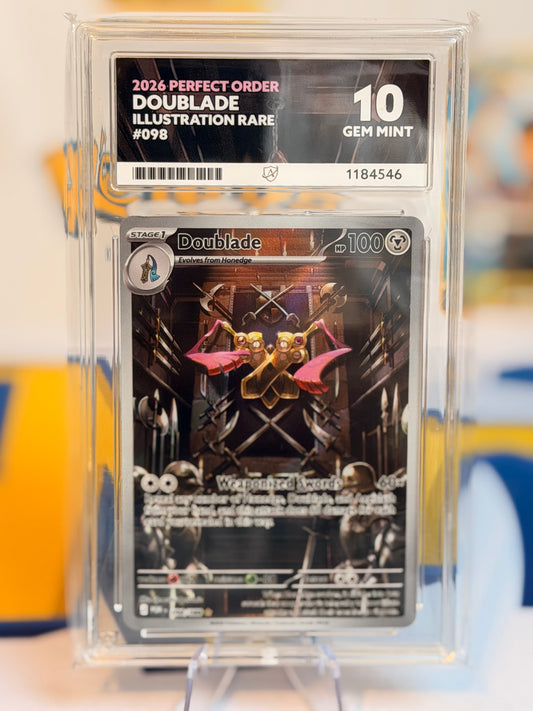 2026 Perfect Order - Doublade - Gem Mint 10