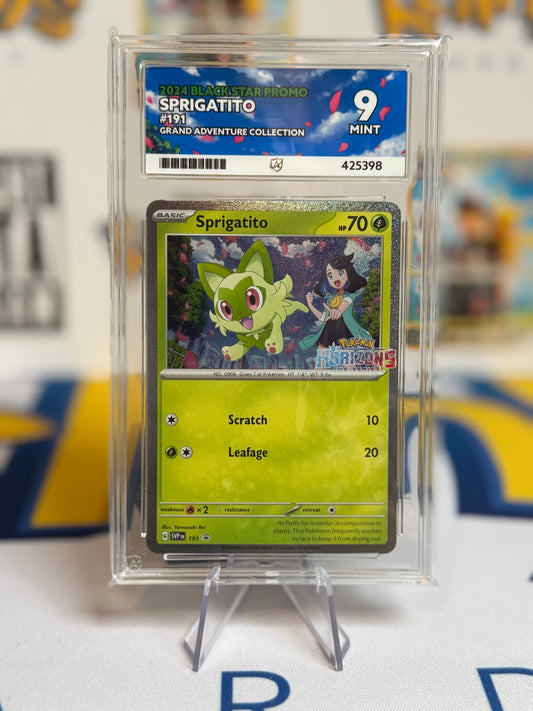 2024 Black Star Promo - Sprigatito - Mint 9