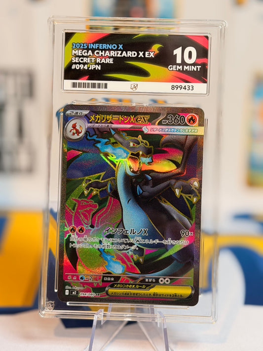 2025 Inferno X  - Mega Charizard - Gem Mint 10