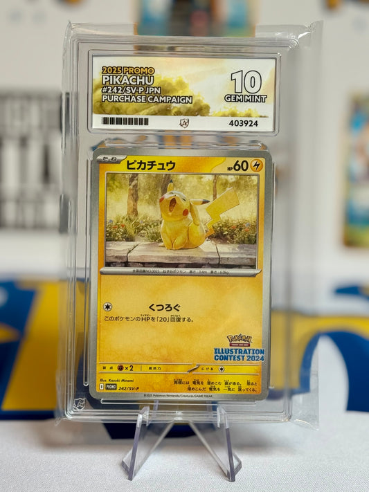 2025 Purchase Campaign - Pikachu - Gem Mint 10