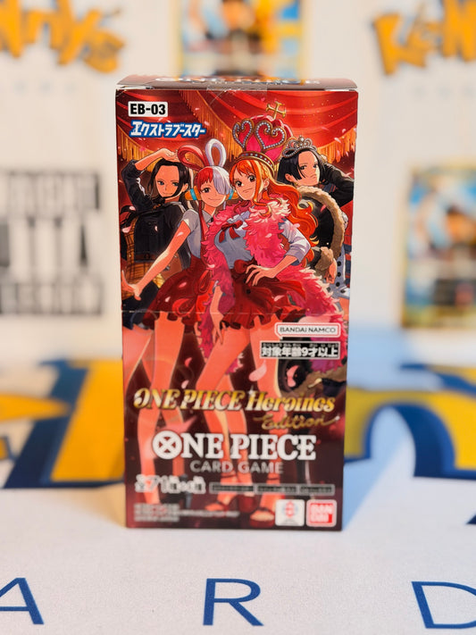 One Piece Heroines Edition - [EB-03] JPN (Sealed booster box)
