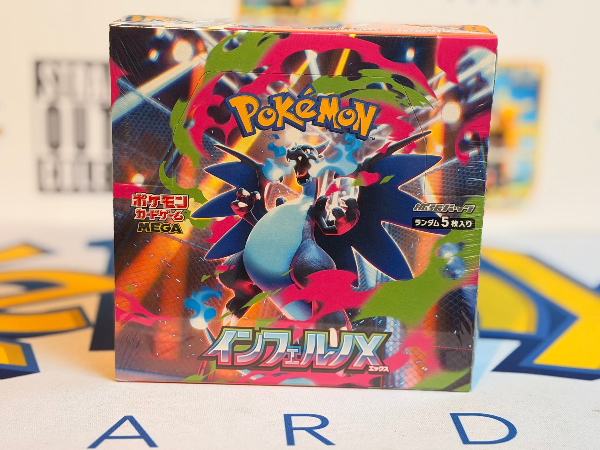 Pokmon MEGA Inferno X Booster Box Sealed Korean Version M2 Box | 1 Complete Box Collection Pokmon MEGA Inferno X Booster Box Sealed Korean Version M2 Box | 1 Complete Box Collection