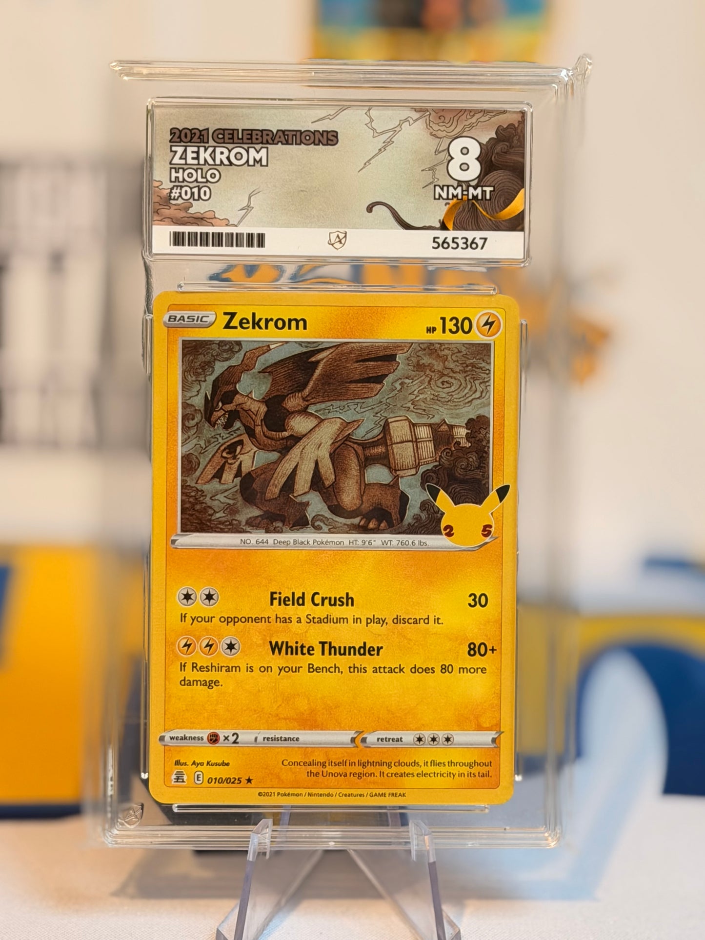 2021 Celebrations - Zekrom - NM-MT 8