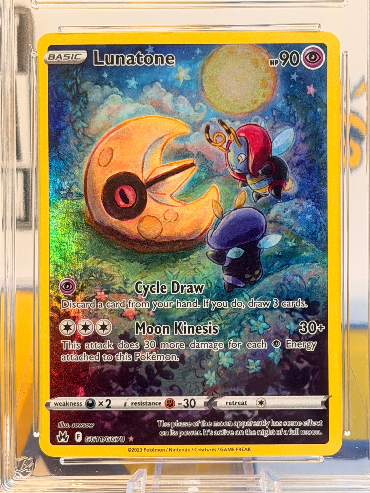 2023 Crown Zenith - Lunatone - Mint 9