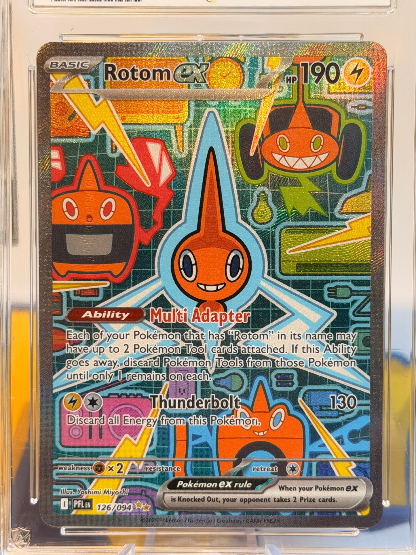 2025 Phantasmal Flames  - Rotom - Gem Mint 10