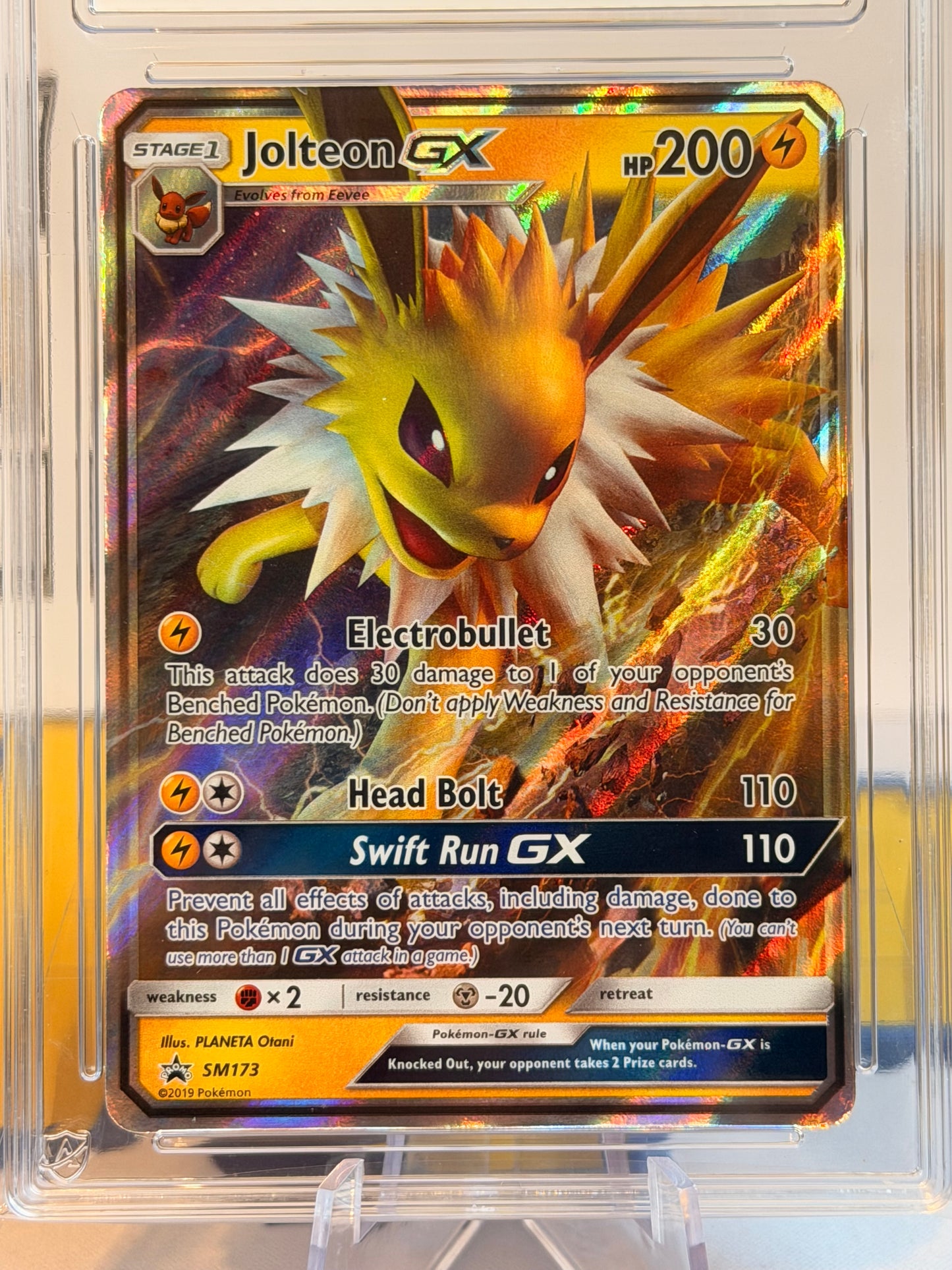 2019 Black Star Promo  - Jolteon - Gem Mint 10