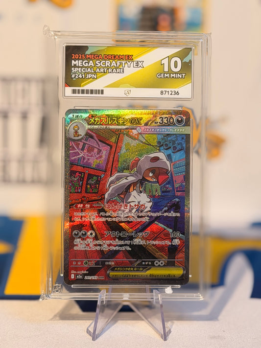 2025 Mega Dream Ex - Mega Scrafty - Gem Mint 10