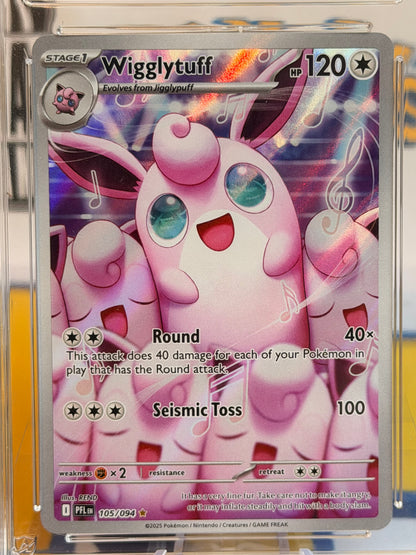 2025 Phantasmal Flames - Wigglytuff - Gem Mint 10