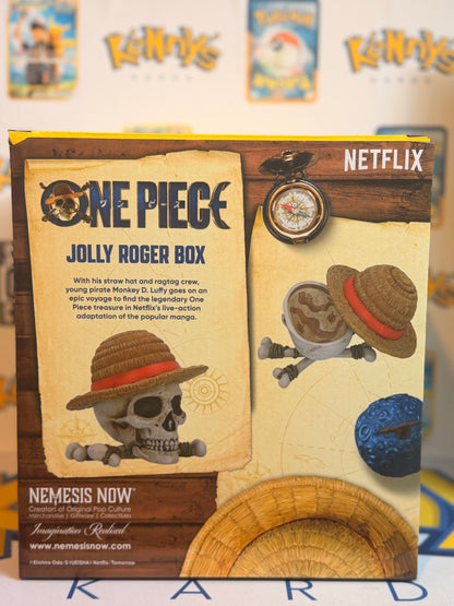 One Piece Luffy Jolly Roger Box 19.5cm