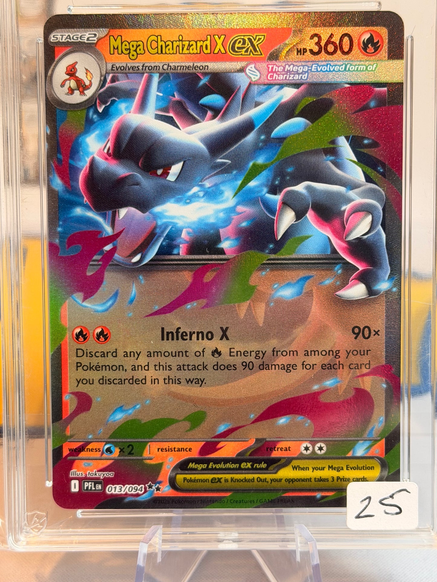 2025 Phantasmal Flames - Mega Charizard - Gem Mint 10